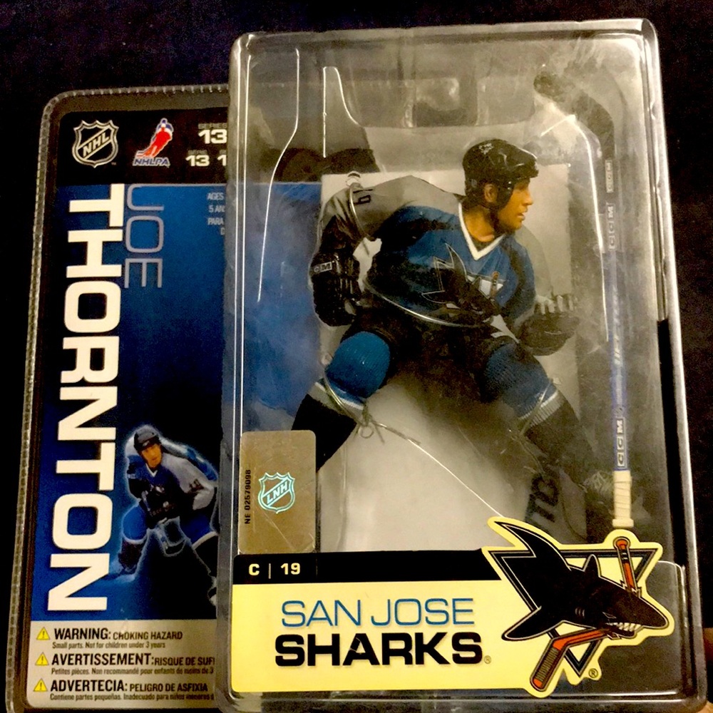 McFarlane action figure Joe Thornton